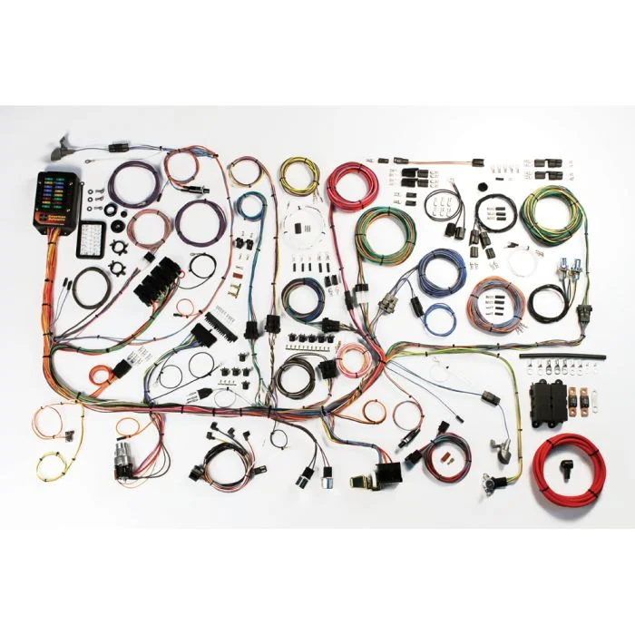 American Autowire Classic Update Kit – Arnés de Cableado Completo para Mustang 1967-1968 RESTOMOD