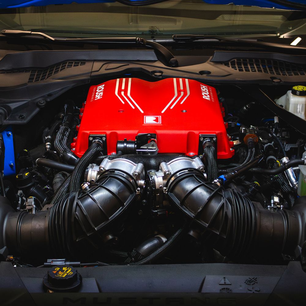 Súper Cargador Roush Phase 2 para Mustang GT o Dark Horse 2024-2025