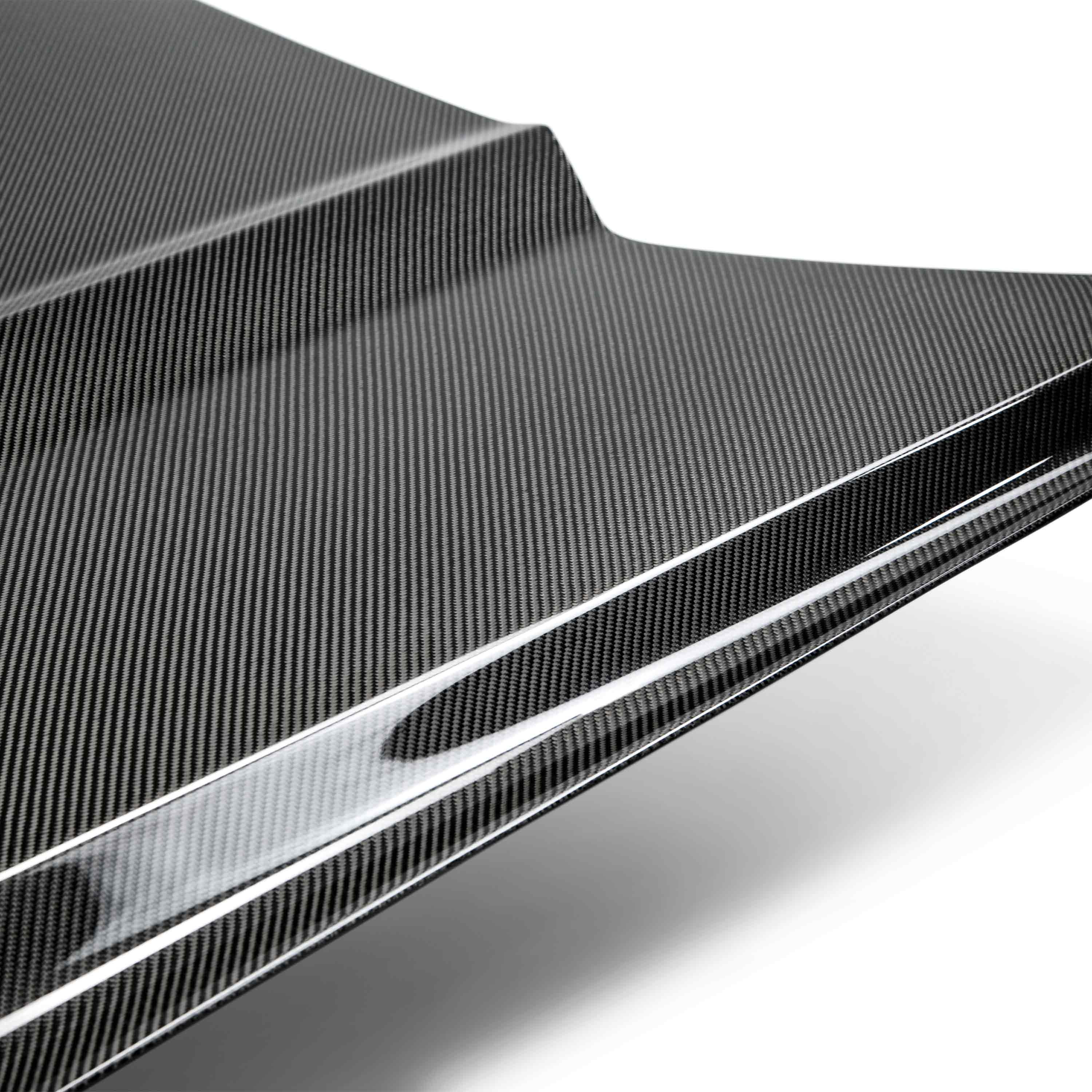 Cofre de fibra de carbono para Mustang 2015 - 2017