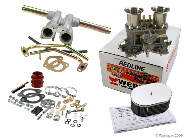 Kit de Carburador Weber 44 IDF (Original Español) para VW Vocho y Combi Doble Puerto (1600cc hasta 1835cc)