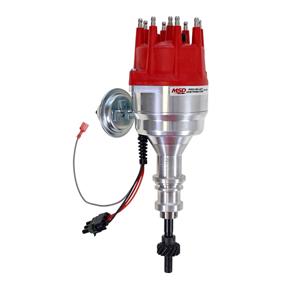 Kit MSD de Alto Desempeño: Distribuidor Ready-To-Run + Cables 8.5mm + Bobina Blaster II (Para Motores Ford 260, 289 y 302)