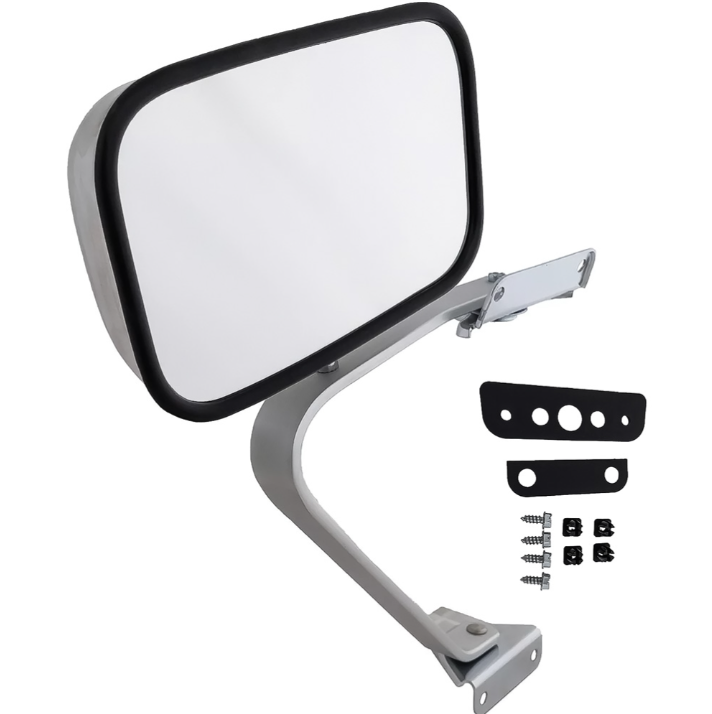 Par de Espejos Exteriores (Cromados) Tipo Swing Lock para Ford F-Series y Bronco (1980-1996)