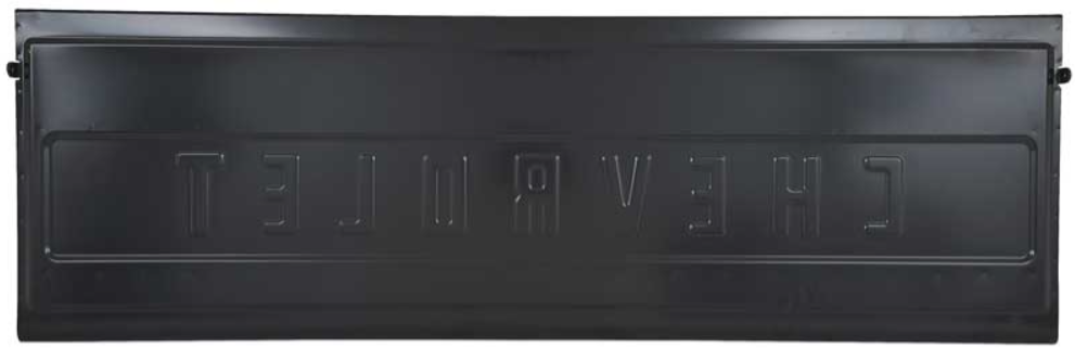 Puerta Trasera / Portón de Caja – Compatible con Chevrolet Fleetside 1958-1966 – Con Relieve “CHEVROLET” – Acero Estampado