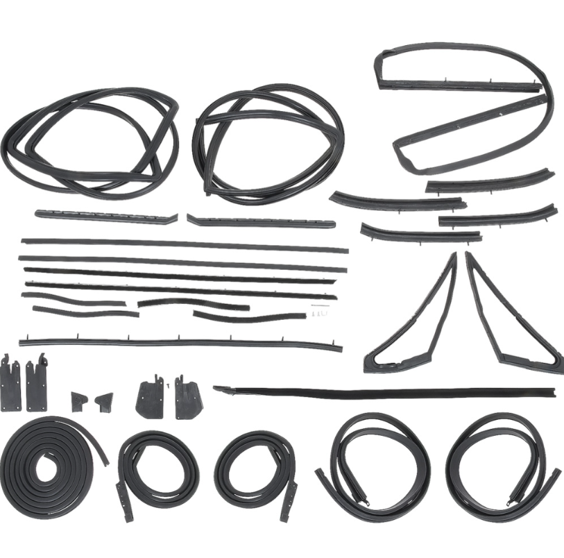 Kit de Hules y Empaques para Mustang Coupé 1967-1968