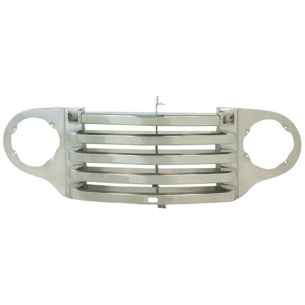 Parrilla Delantera Cromada (Sin Agujeros para Barras) para Ford F-100 (1948-1950)