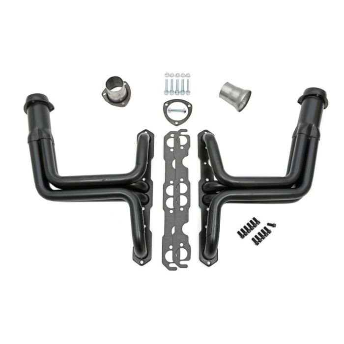 Headers Hedman Long Tube 1-1/2” Black-Maxx para Chevrolet C10 1963–1966 – Motores Small Block 283–400