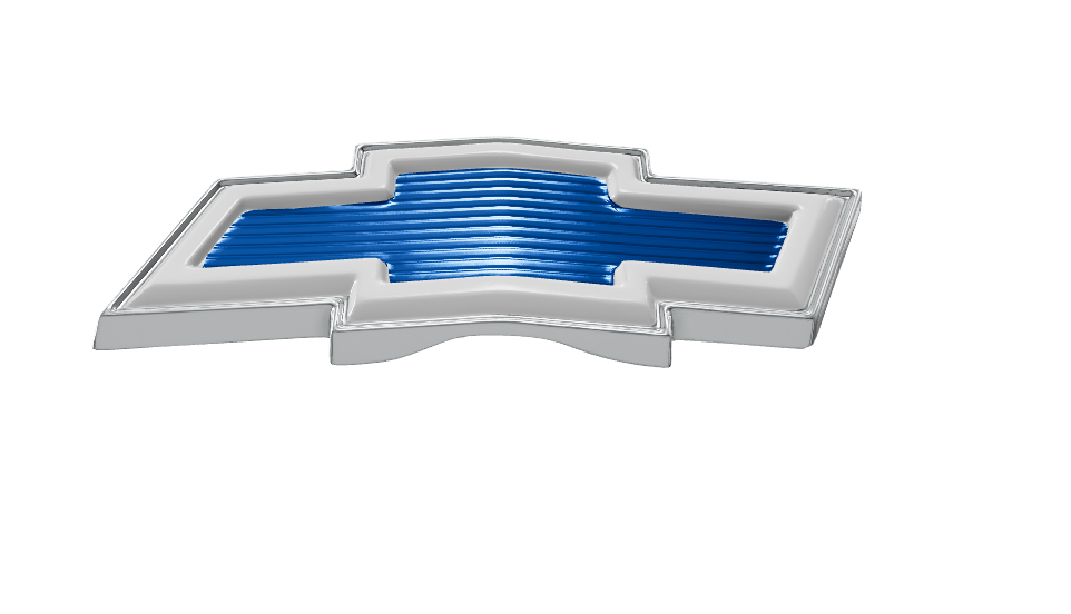 Emblema Bowtie Azul para Parrilla de Chevrolet C10 1969–1970