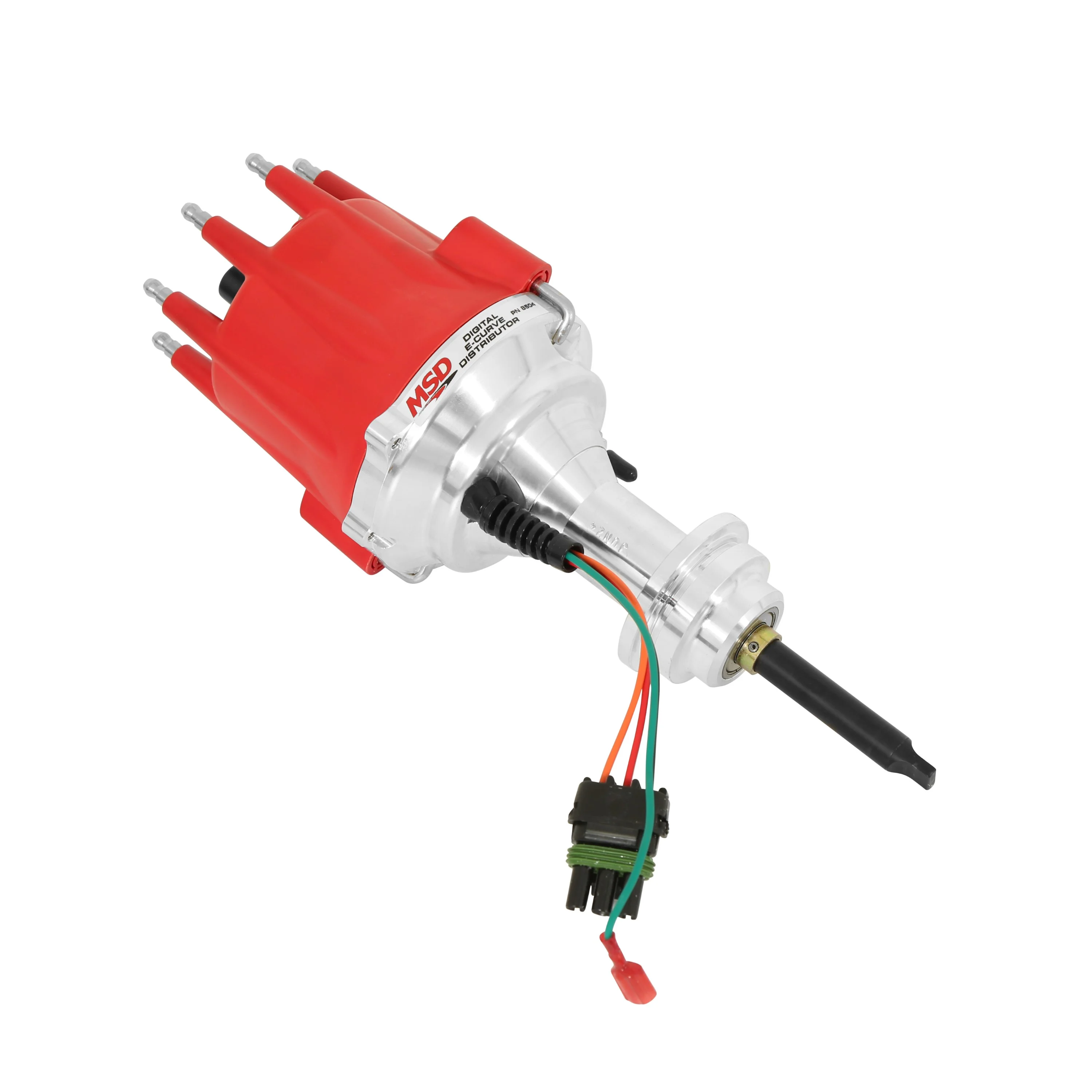 Distribuidor Digital MSD E-Curve para Chrysler Small Block (318/340/360) - Curva de Tiempo Ajustable por Dial