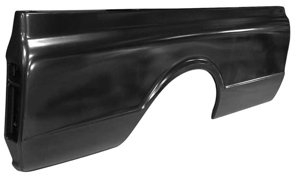 Panel Lateral de Caja 1967–72 Chevrolet / GMC Fleetside — Long Bed 8’ — Sin Alojamiento para Cuarto Lateral — Lado Derecho (Pasajero)