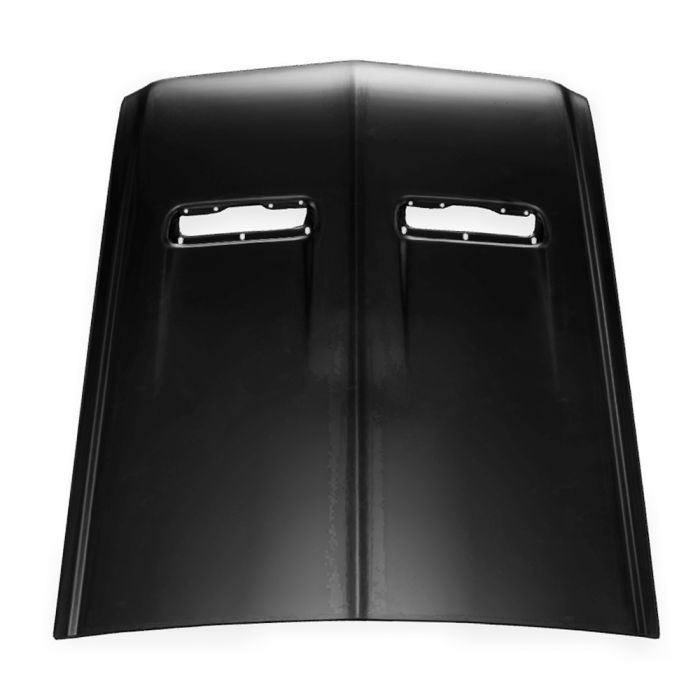 Cofre Metálico con Señales de Giro para Mustang 1967–1968