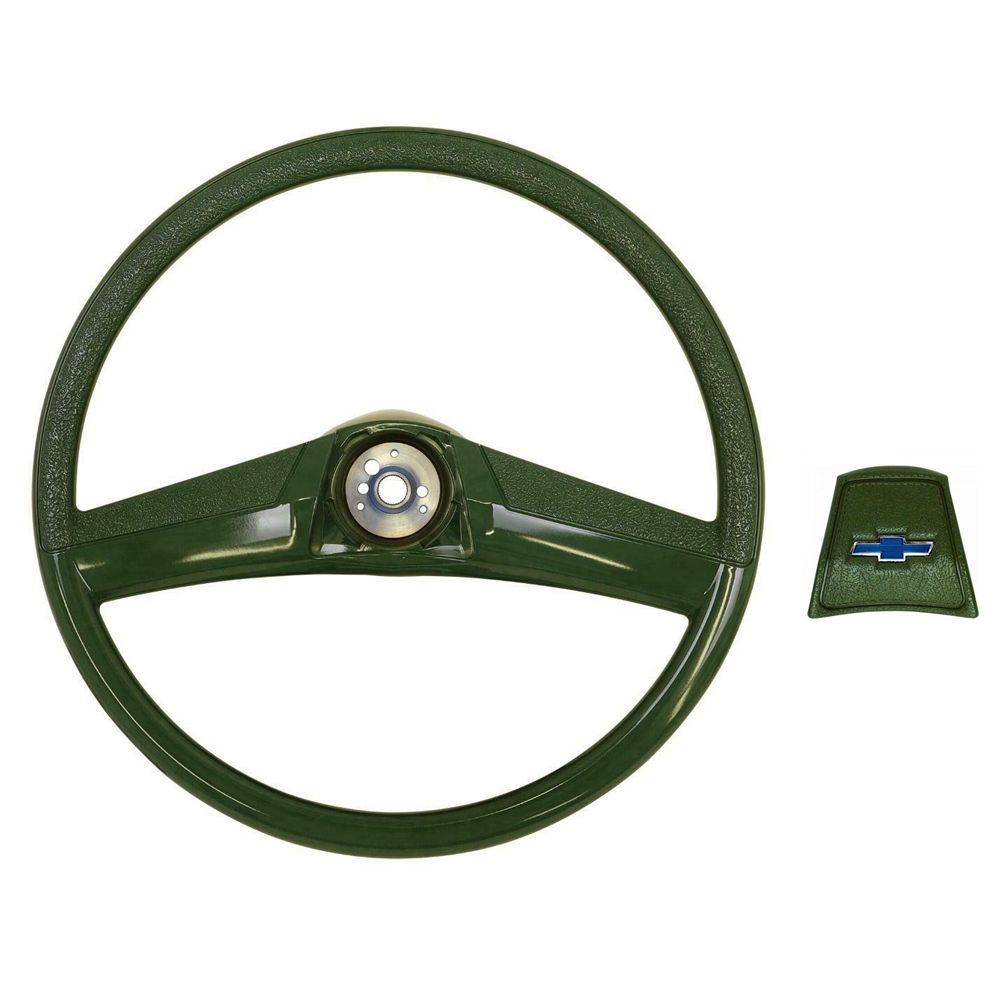 Volante de 15” con Botón de Claxon para Chevrolet C10 1969–1972