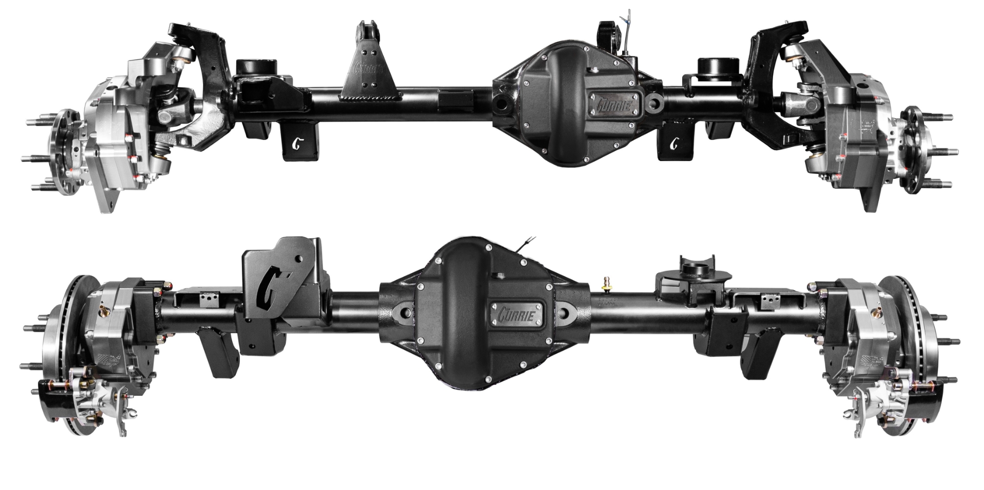 Juego de Ejes Portales Híbridos Currie 44/60 para Jeep Wrangler JK/JKU (2007-2017)