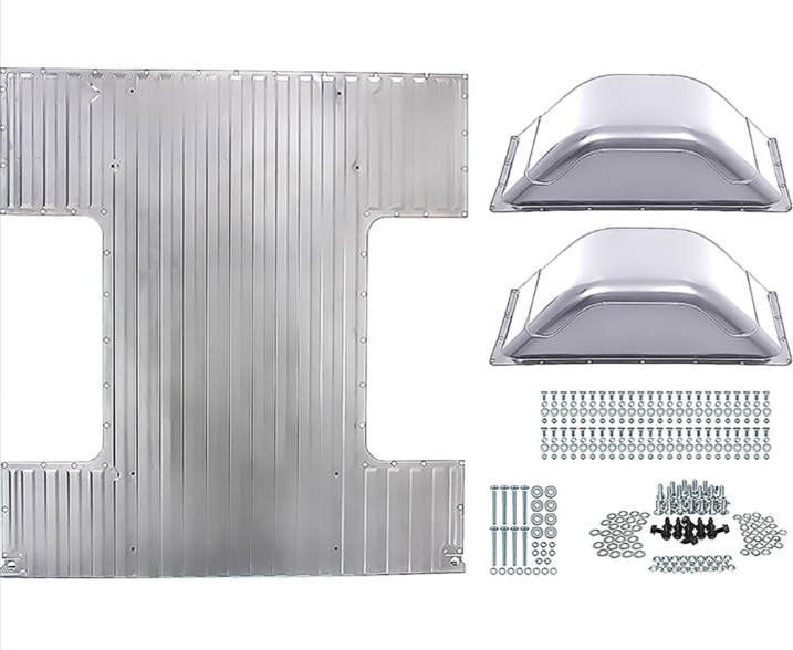  Piso Completo de Caja; Con Refuerzos; Cama 6.5'; Con Tubs 2" Más Anchos, para  Chevrolet y GMC 1967 - 1972