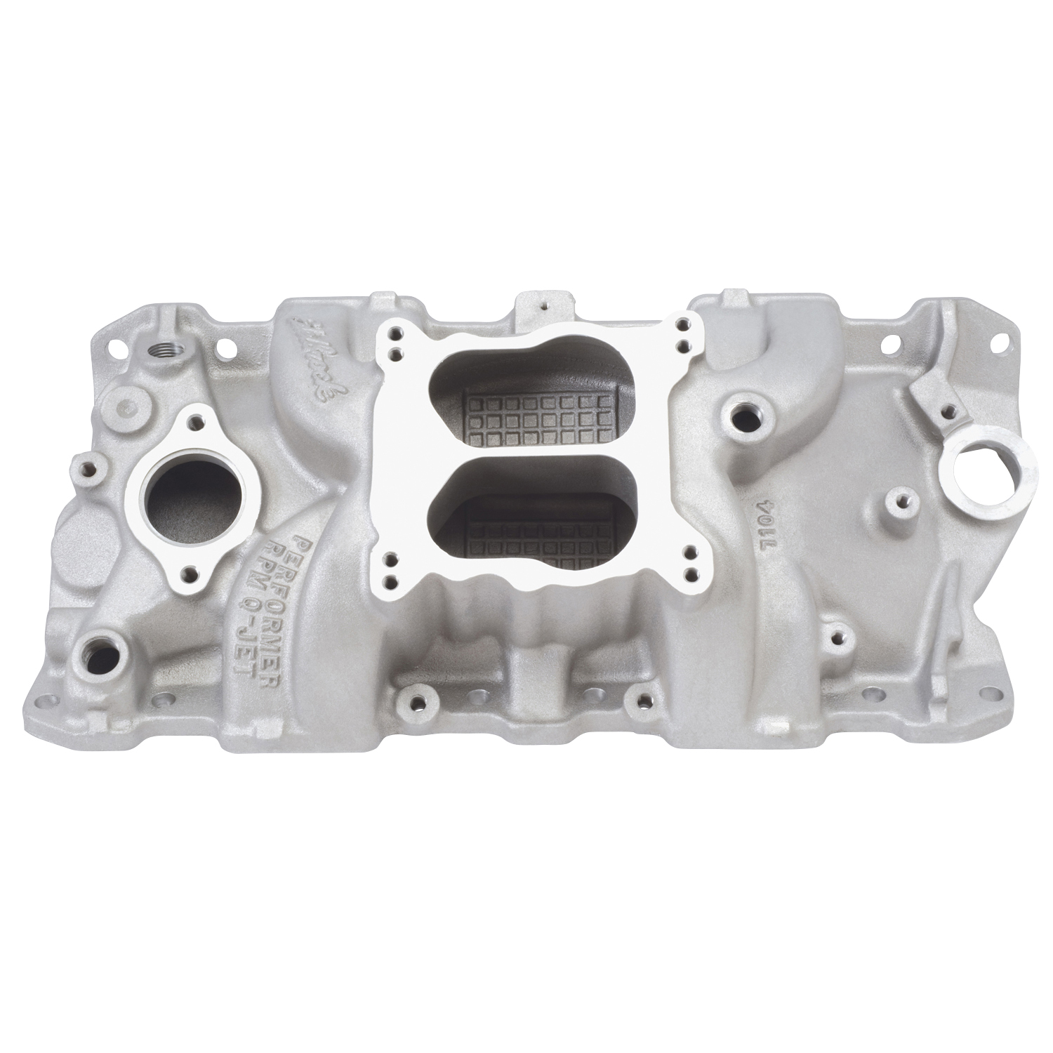 Múltiple de admisión Edelbrock Performer para Chevrolet V8 de 262 a 400 pulgadas cúbicas de 1955 a 1986