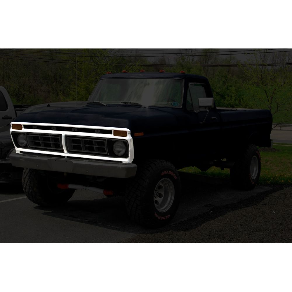 Parrilla Ford F-Series (1973-1977) - Aluminio Anodizado y Herrajes OEM