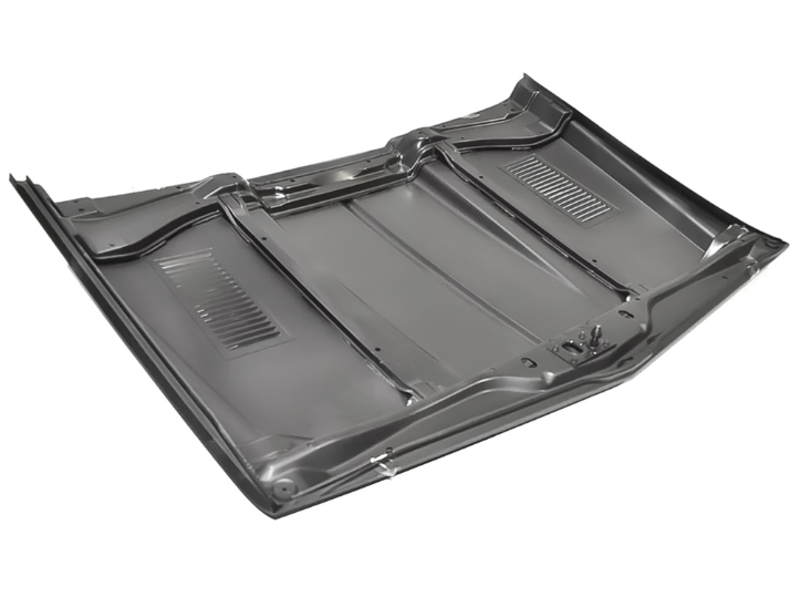 Cófre Tipo Cowl Induction con Aletas (Louvered) – Elevación de 2” – Estilo “Laid Back” – Compatible con Chevrolet y GMC 1969-1972