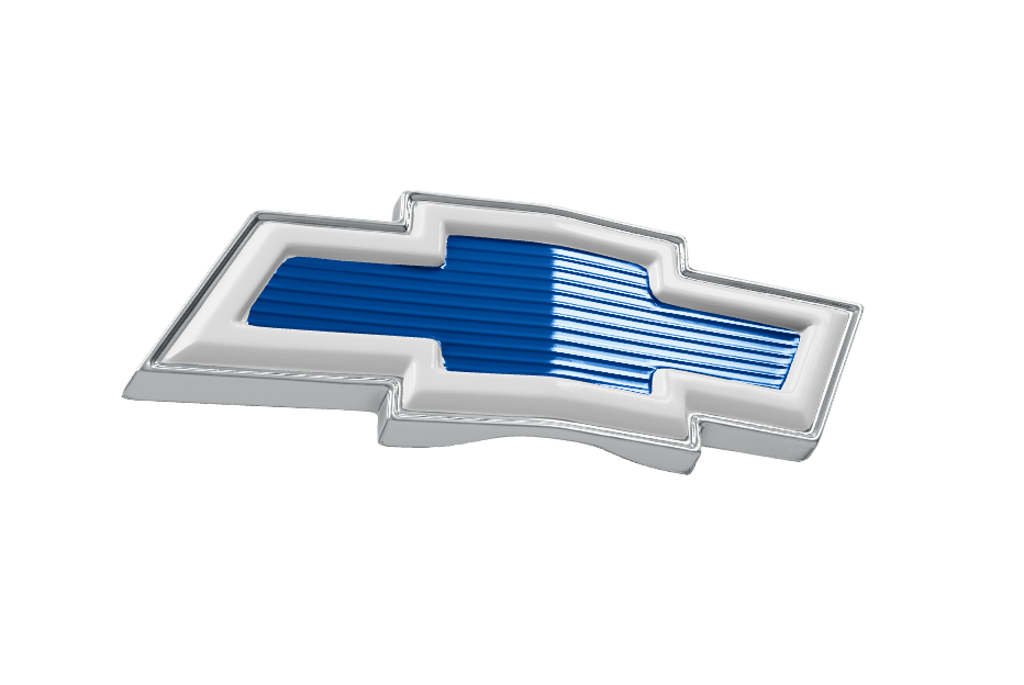 Emblema Bowtie Azul para Parrilla de Chevrolet C10 1969–1970