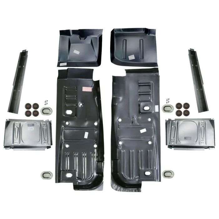 Kit de Piso Completo para Mustang 1965–1968 Coupe y Fastback 