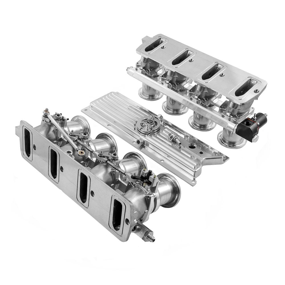 Speedmaster Black Downdraft EFI con Sistema FiTech Ultra – Para Motores GM LS1 y LS6