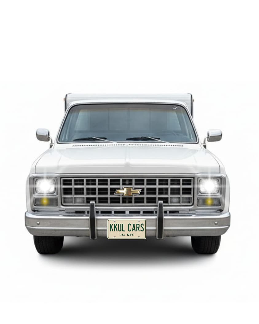 Faros Chevrolet Pick Up 80 - 91 + Focos Led Y Arneses Ambos Lados