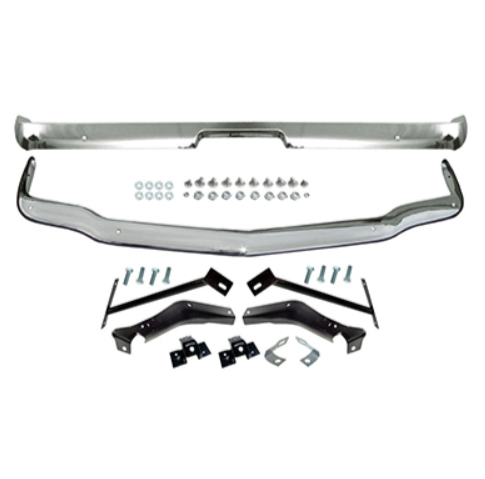 Kit de Defensa Delantera y Trasera para Mustang 1964-1966 con Soportes y Tornillería