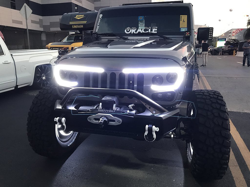Parrilla LED Oracle VECTOR PRO-Series (IP68) para Jeep Wrangler JK (2007-2018)