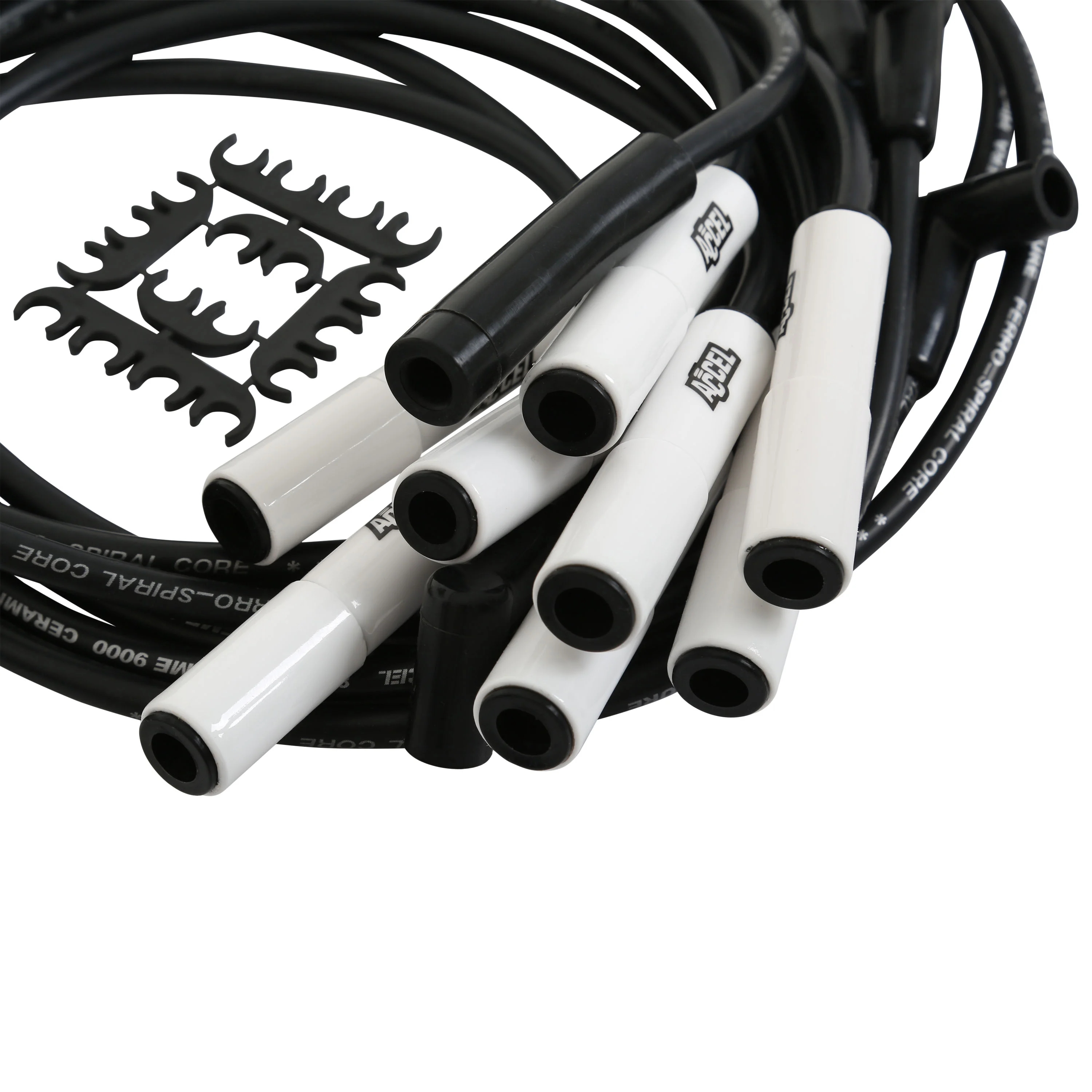 Juego de Cables de Bujía ACCEL Extreme 9000 con Botas Cerámicas para Dodge Truck (5.2L/5.9L Magnum 1991-1998)