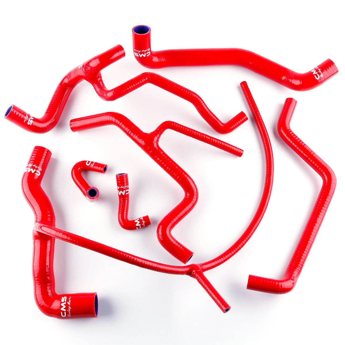 Kit de Mangueras de Silicona Reforzada (7 Piezas) para Motores VR6 2.8L / 2.9L (Plataforma MK3) - Transmisión Manual