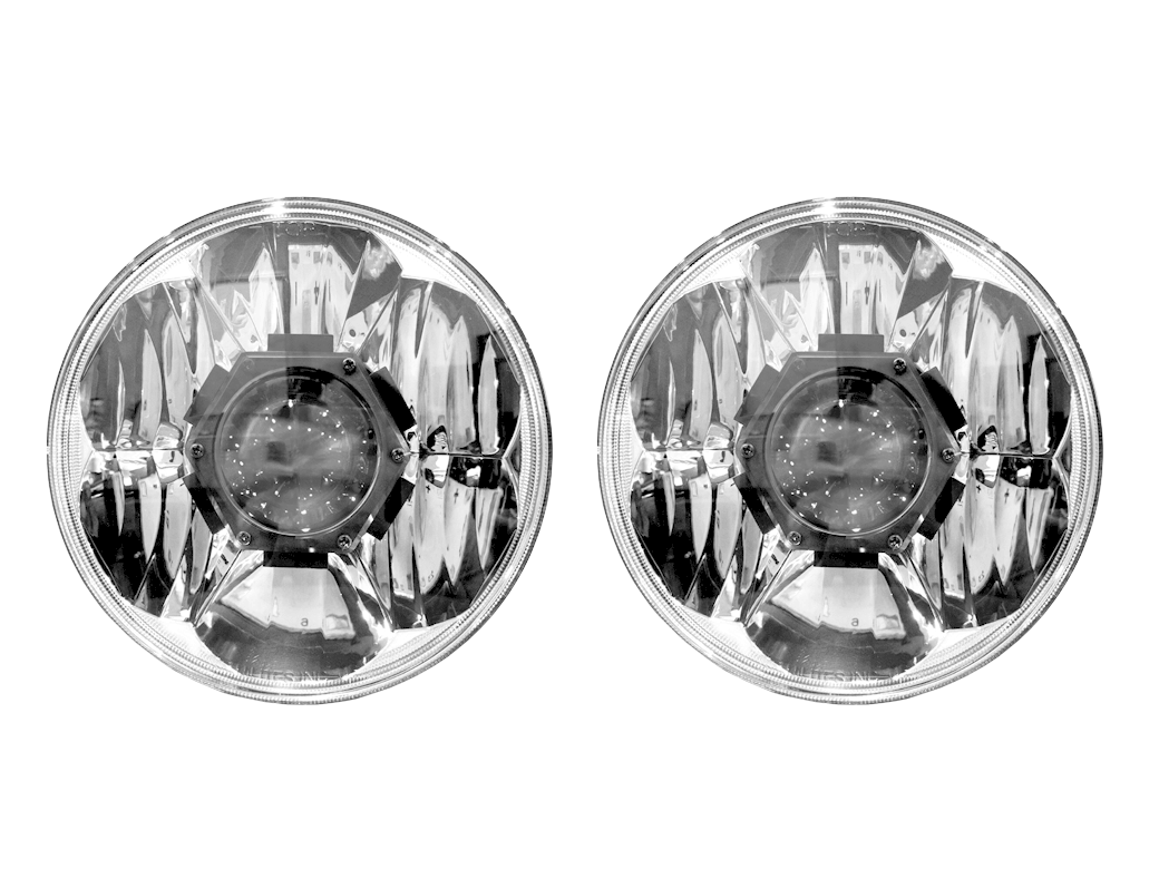 Faros Delanteros LED KC HiLiTES Gravity PRO 7" para Jeep Wrangler JK (2007-2018)