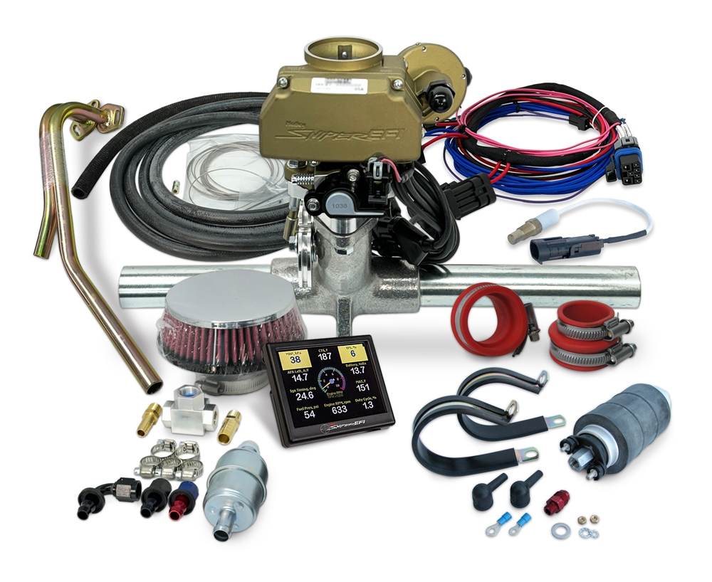 Adiós Carburador: Sistema de Inyección Holley Sniper Completo para Motores VW Enfriados por Aire (Hasta 115 HP)