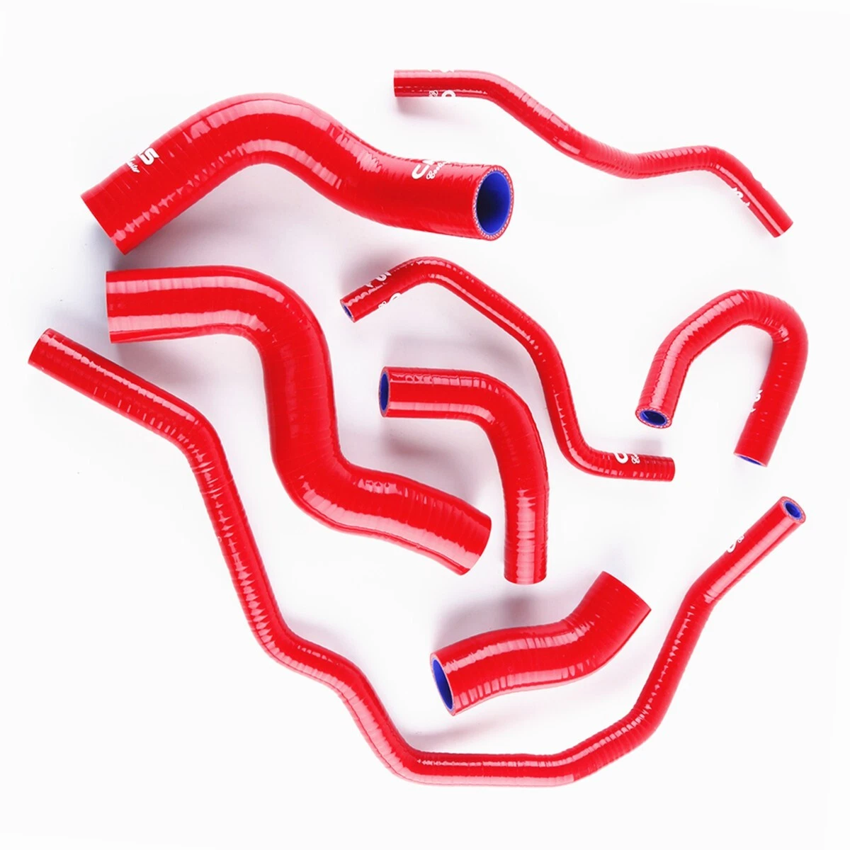 Kit de Mangueras de Radiador y Calefacción de Silicona (8 Piezas) para VW Golf GTI MK5 2.0 TFSI Turbo