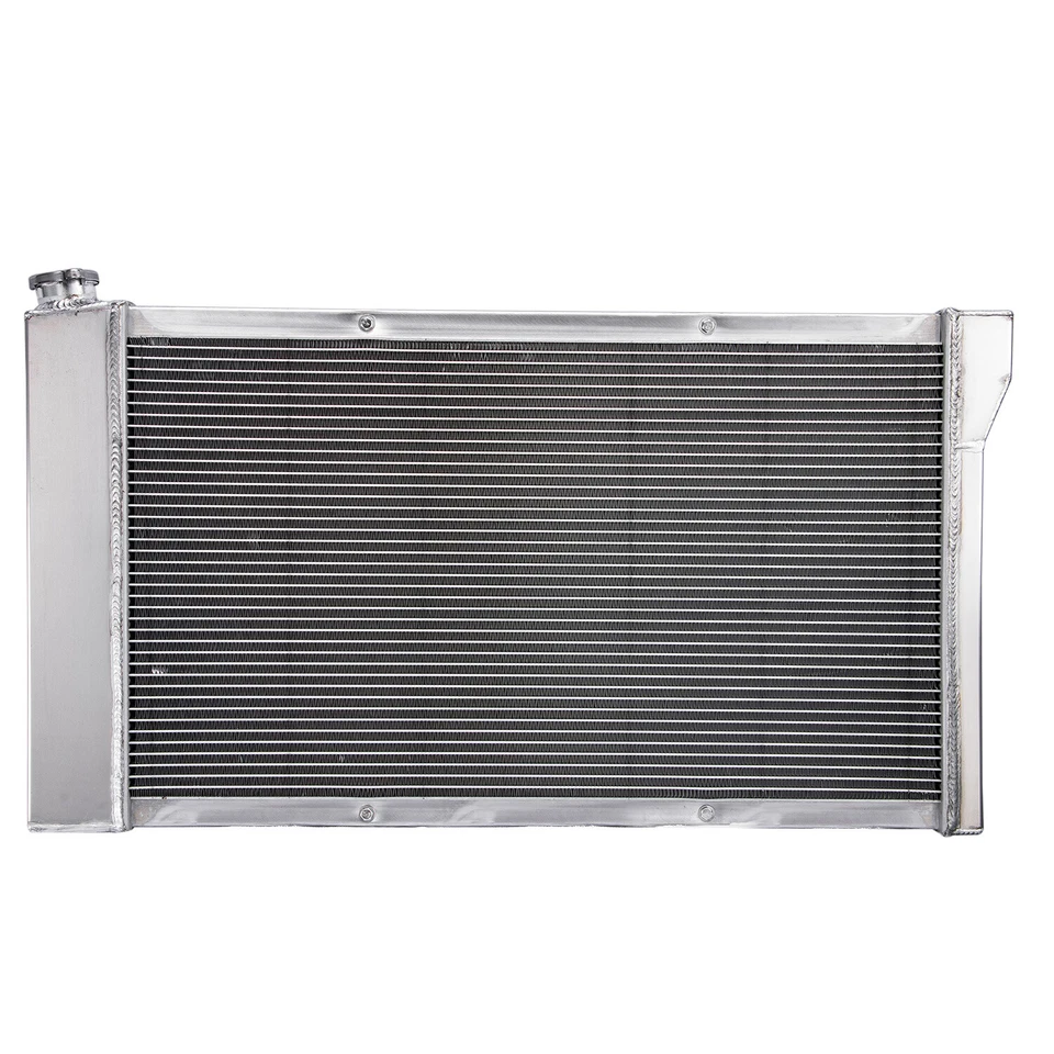 Radiador de Alto Rendimiento de Aluminio con Ventiladores para Chevrolet C10 67-72