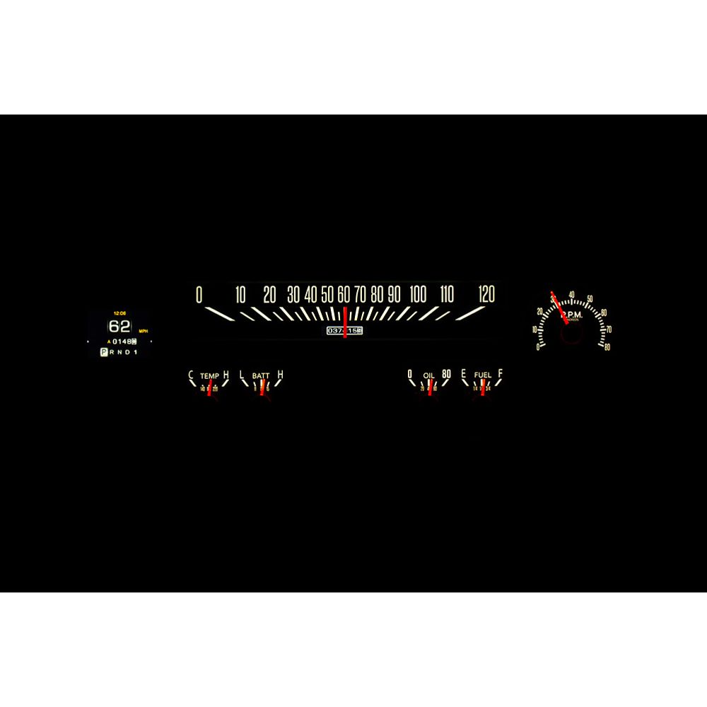 Clúster Dakota Digital RTX para Chevrolet C10 (1964-1966)