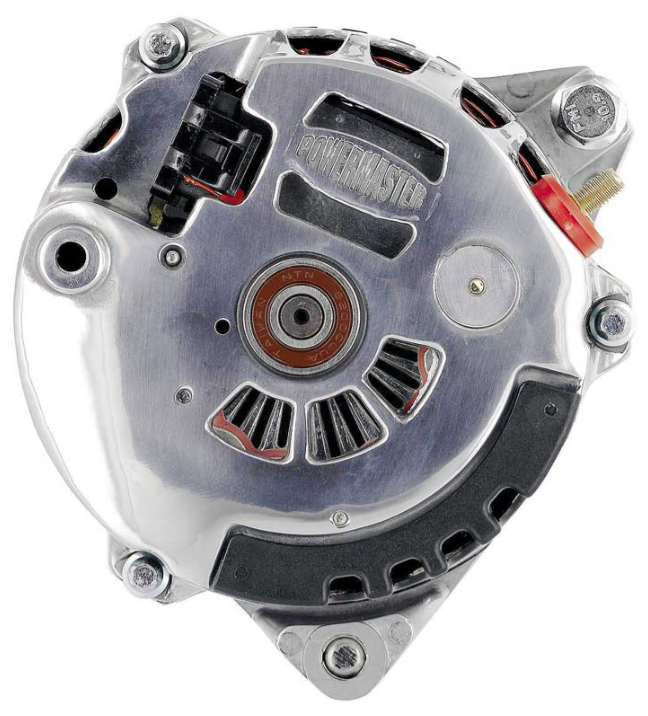 Alternador Universal "Smooth Look" de 140 Amperios (Acabado Pulido) - Conexión de 1 Cable