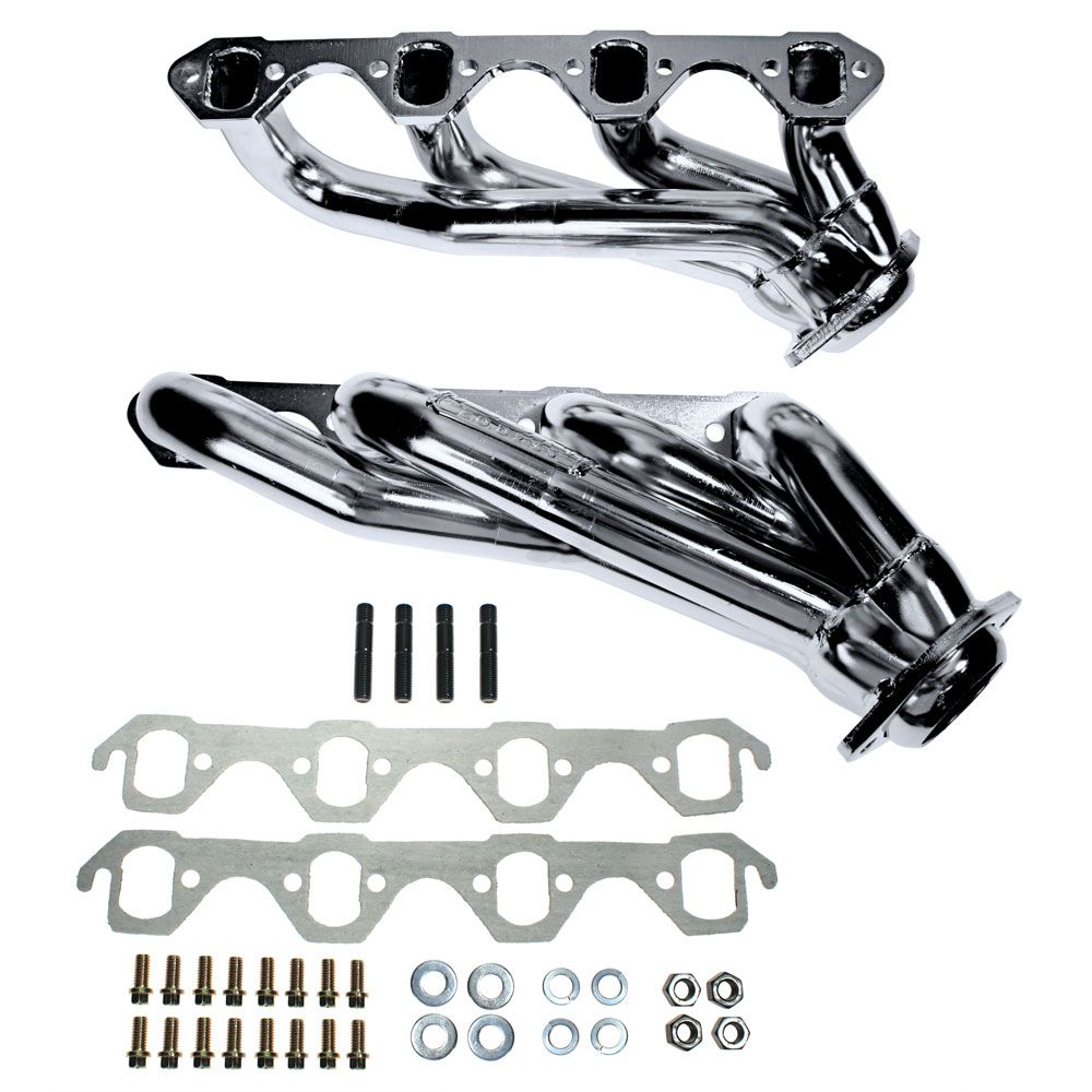 BBK Headers Shorty Desiguales de 1-5/8" con Recubrimiento Cerámico para Mustang 5.0L 1986-1993