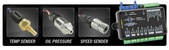 Cluster Digital VFD3 Dakota Digital para VW Vocho (Sedán 1958-1977) - Tablero Completo de 6 Medidores