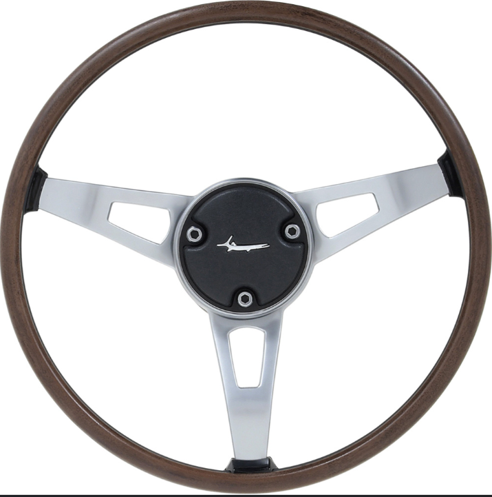 Volante Rim Blow (Grano de Madera) OER para Plymouth Barracuda / 'Cuda 1970
