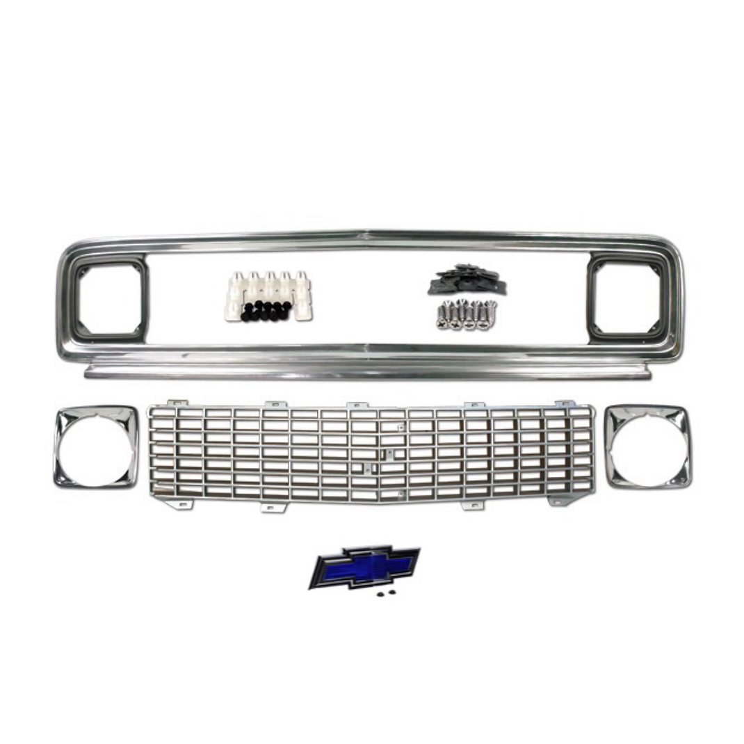 Parrilla completa para Chevrolet Pickup 1971 - 1972