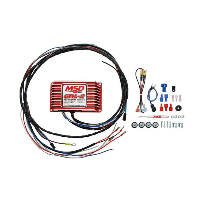 Sistema de encendido MSD con Caja 6AL2 para Mustang 5.0L 1986-1993 — Más Potencia, Mejor Combustión y Arranques Inmediatos