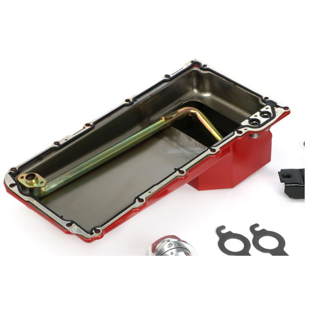 Trans-Dapt Performance LS Engine Swap In A Box (1967–1972) – Kit completo con headers HTC Silver para GMC y Chevrolet C10/C15 con transmisión de piso.