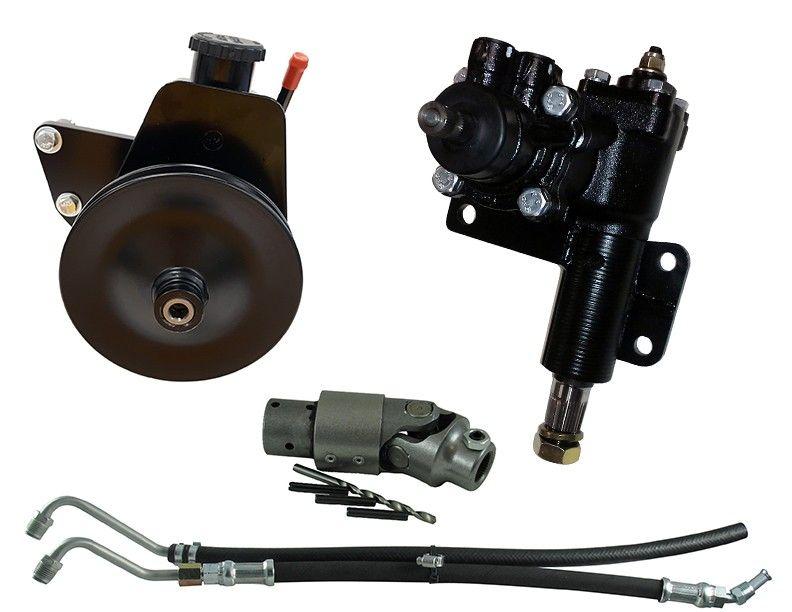Kit de Conversión de Dirección Asistida Borgeson (Ratio Rápido 14:1) para Mopar Small Block (318-360 C.I.)