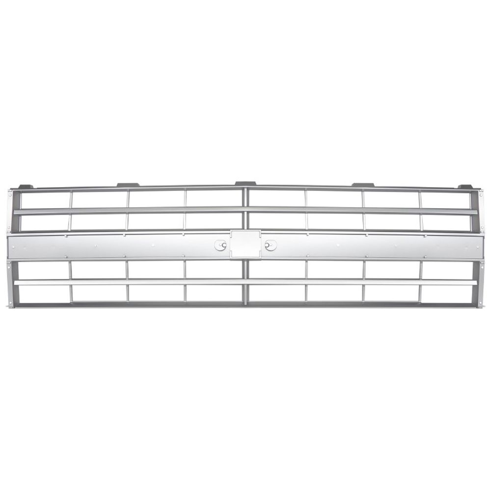 Parrilla Interior Plateada para Chevrolet Pick Up 1985–1987 