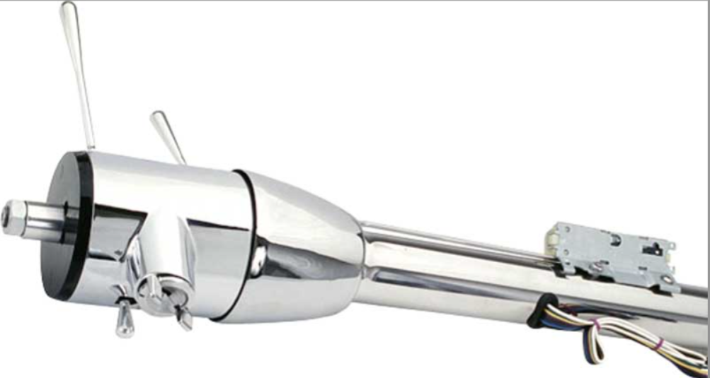 Columna de Dirección Inclinable Flaming River (Acero Inoxidable Pulido) para Mopar Clásico (1962-1974)