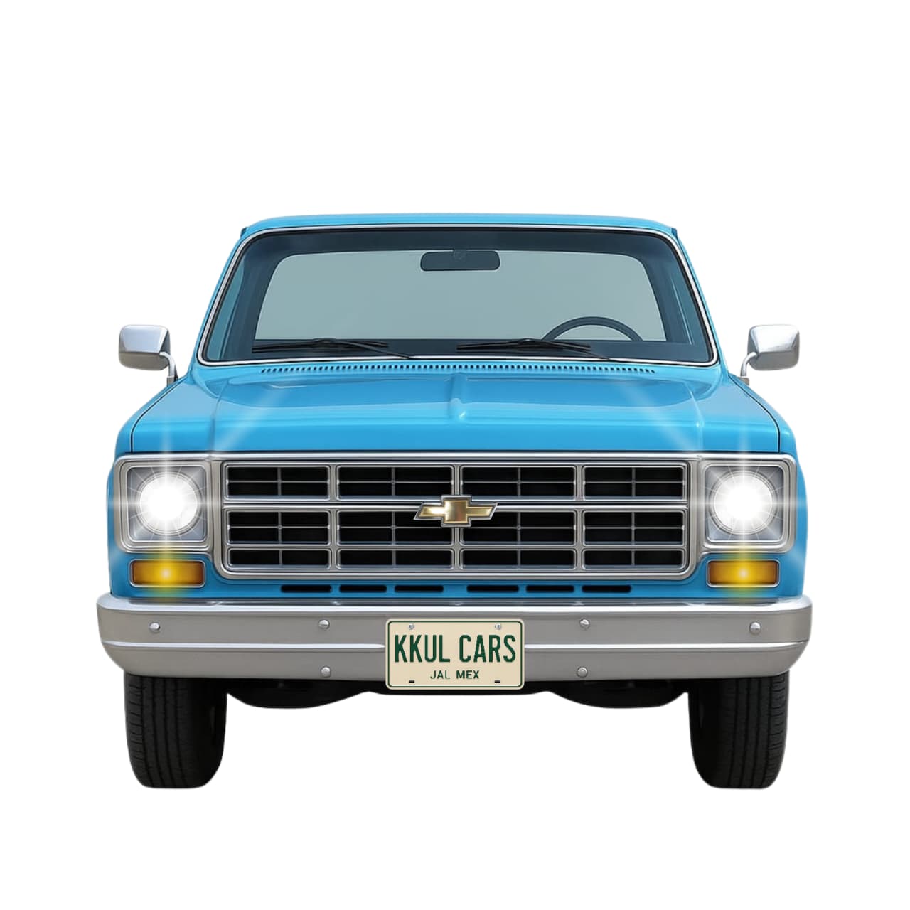 Faros Chevrolet C/10 62 - 79 + Focos Led Y Arneses Ambos Lados