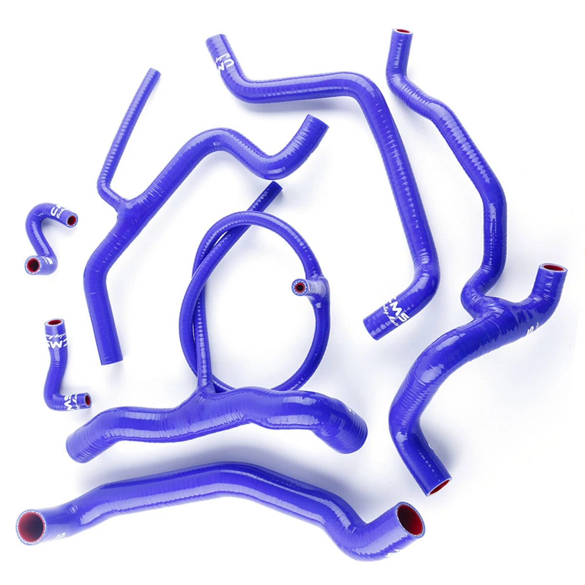 Kit de Mangueras de Silicona Reforzada (7 Piezas) para Motores VR6 2.8L / 2.9L (Plataforma MK3) - Transmisión Manual