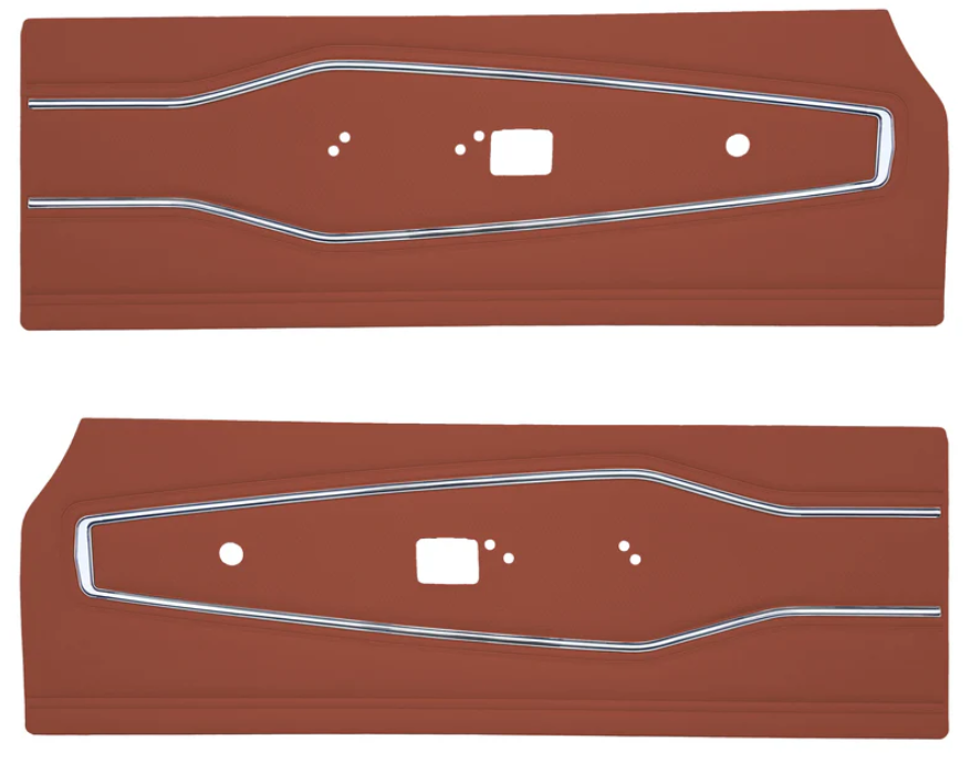 Paneles de Puerta Delanteros para Dodge Charger 1970 - Excelencia en Artesanía y Fidelidad al Diseño OE