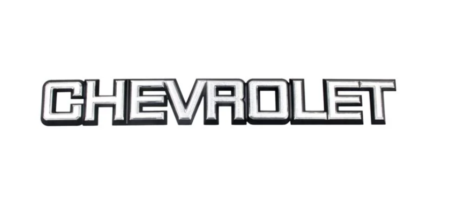 Emblema de Panel de Puerta Trasera — Chevrolet C10 (1981-1987)