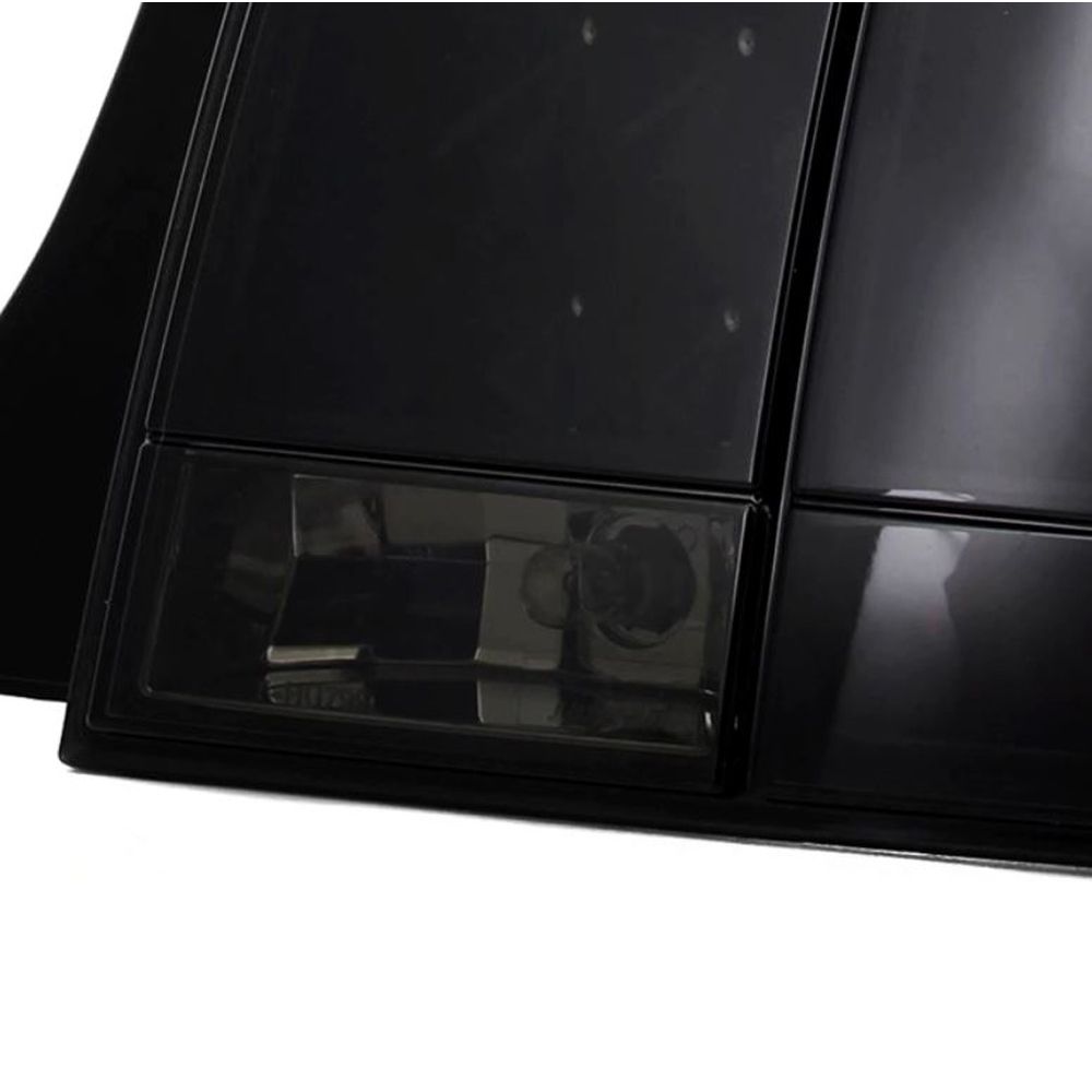 Par de Calaveras LED Negras con Mica Ahumada y Direccionales Secuenciales para Mustang 2005–2009