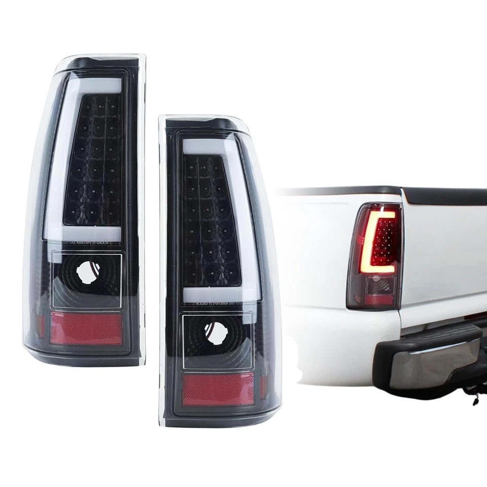 Juego de luces traseras LED para Chevrolet Silverado y GMC Sierra 2003–2006 (Fleetside)