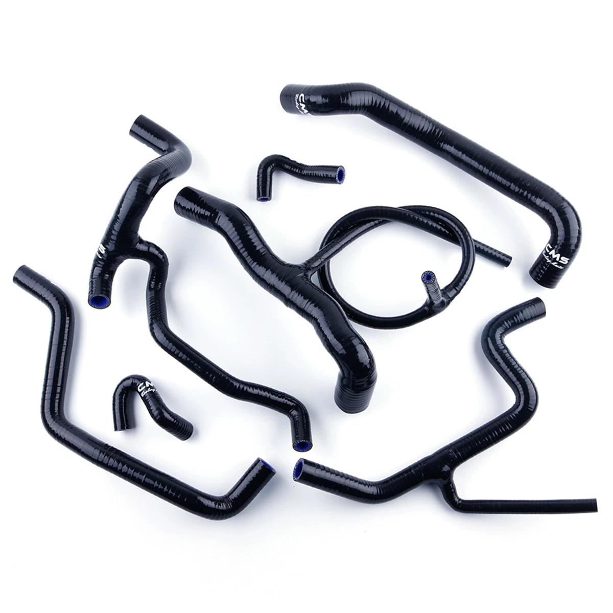 Kit de Mangueras de Silicona Reforzada (7 Piezas) para Motores VR6 2.8L / 2.9L (Plataforma MK3) - Transmisión Manual